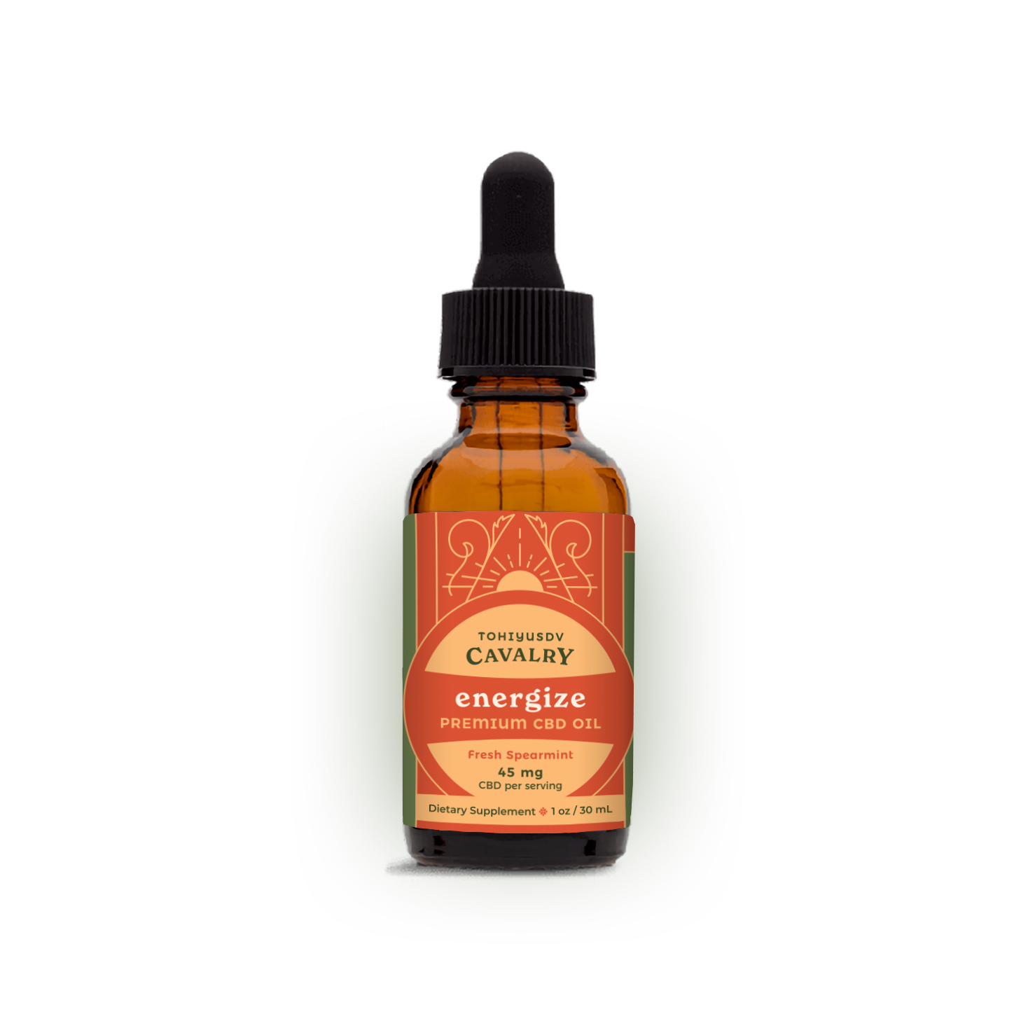 Energize Premium CBD Oil (Spearmint)
