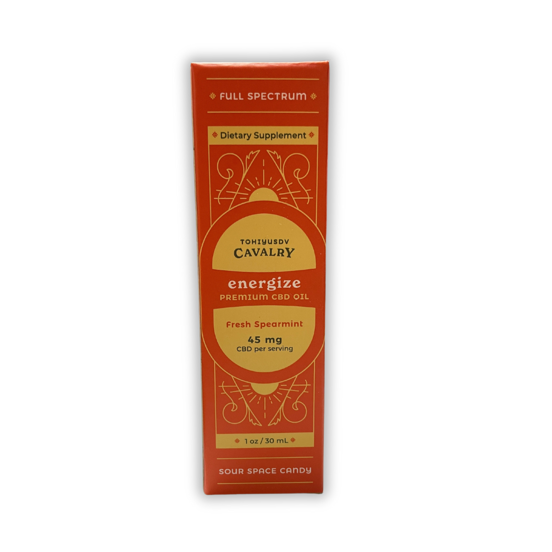 Energize Premium CBD Oil (Spearmint) - Image 2